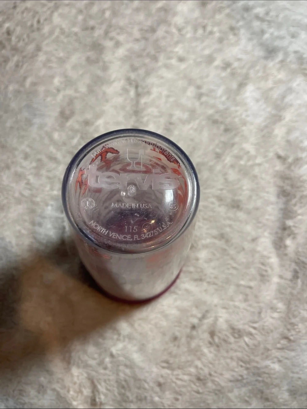 Virginia Tech Maroon Travel Tumbler with Lid tervis